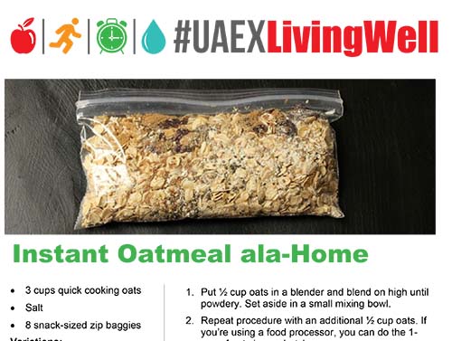 instant oatmeal ala home