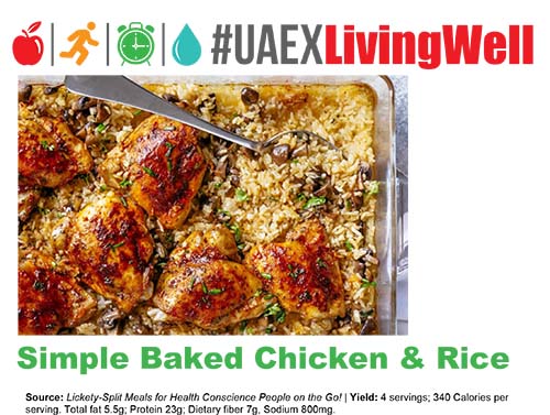 appetizers/simple baked chicken and rice