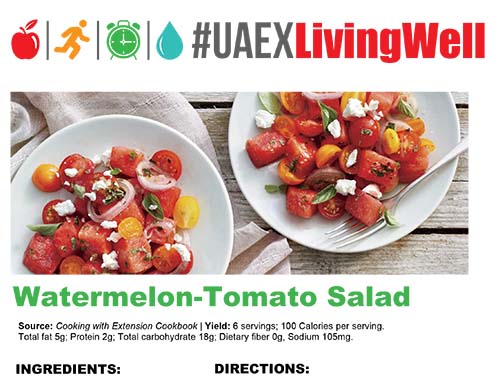 salads/watermelon tomato salad